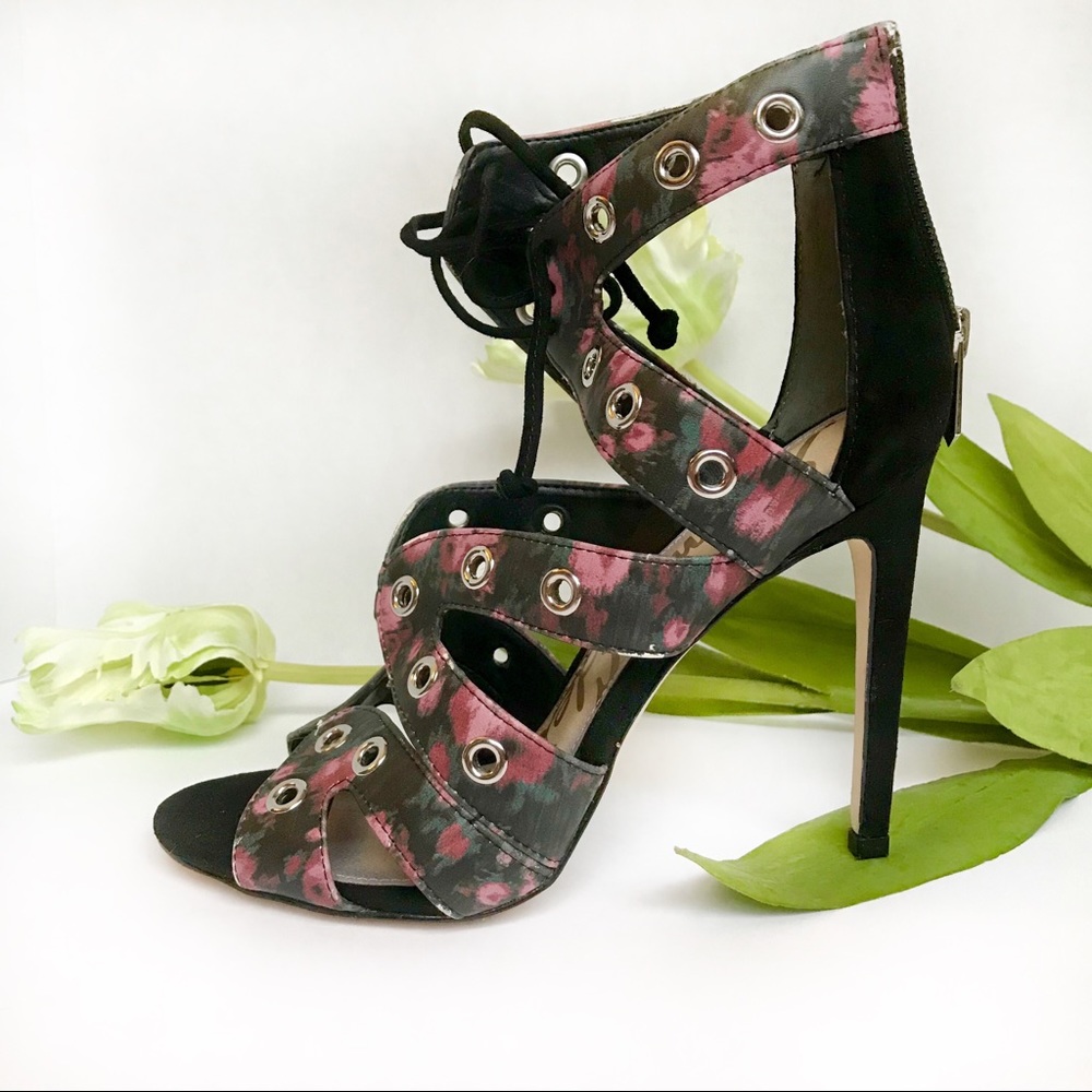 Make offer! Sam Edelman leather heeled Phoebe sandals